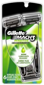 Gillette Mach3 Men's Disposable Razor