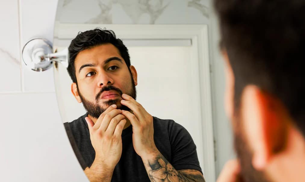 beard growth and shaving
