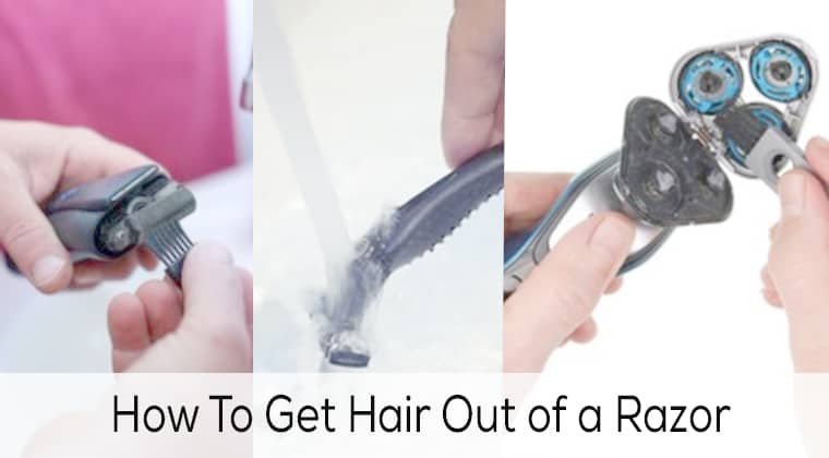 How To Get Hair Out of a Razor