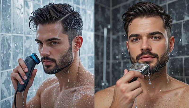 Can I Use Electric Razor in the Shower? Wet/dry Shaving