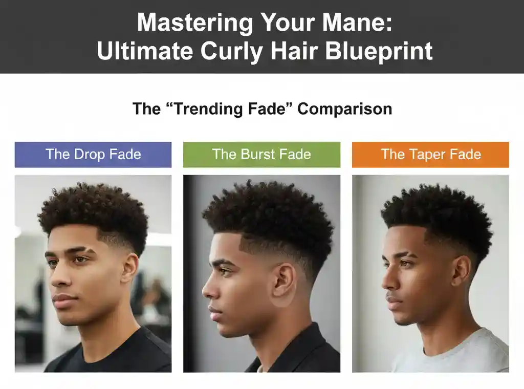 Curly hair comparison