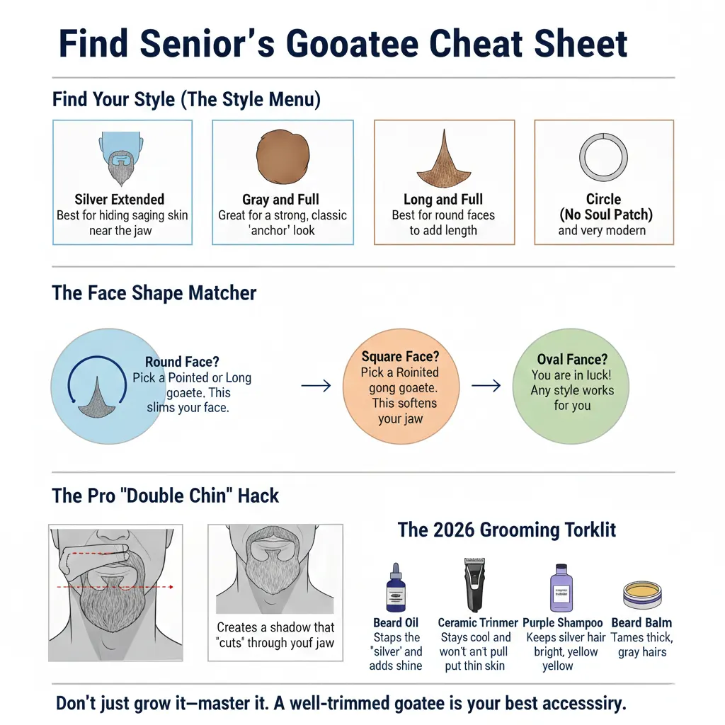 Goatee Styles For Older Guys