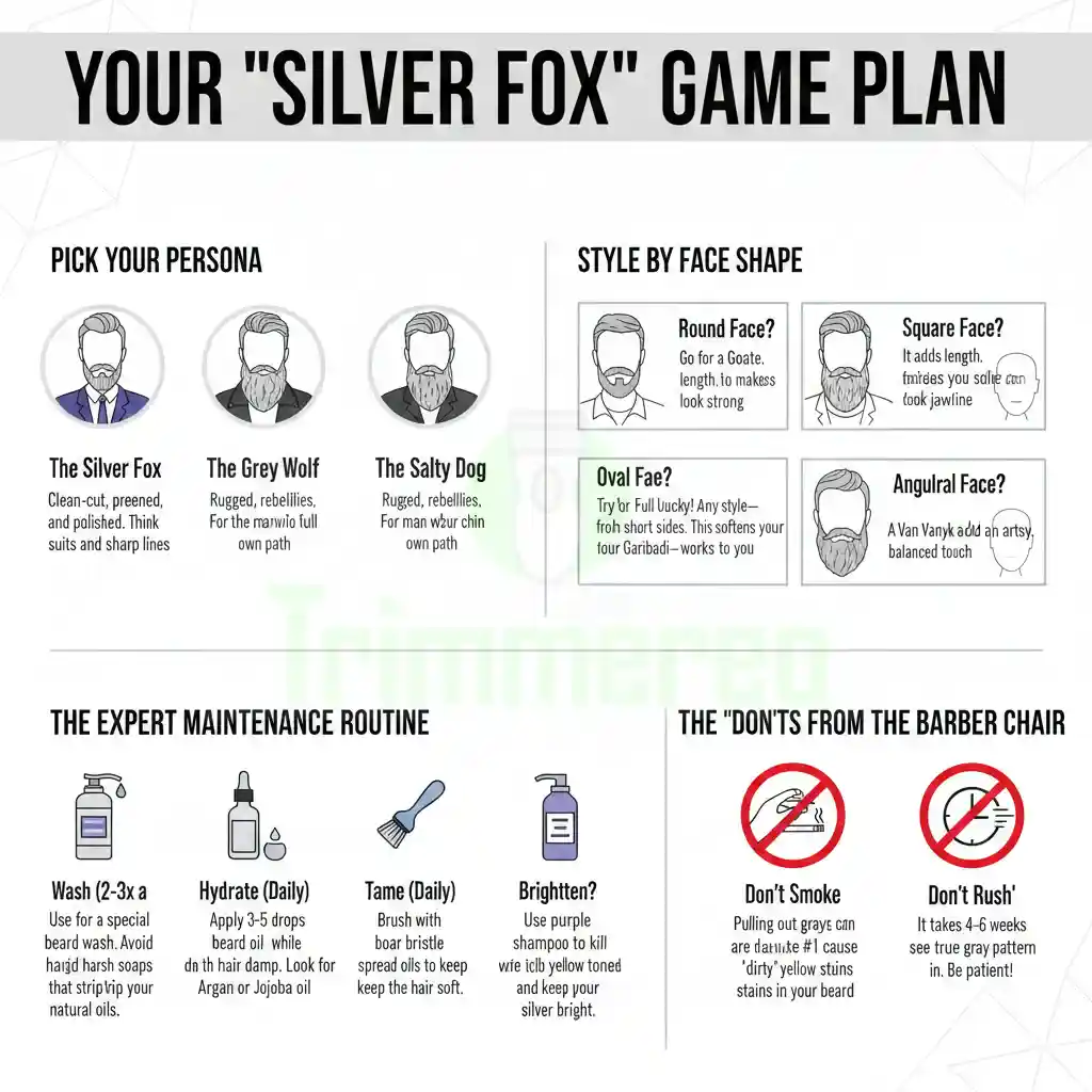 Salt And Pepper Beard Style