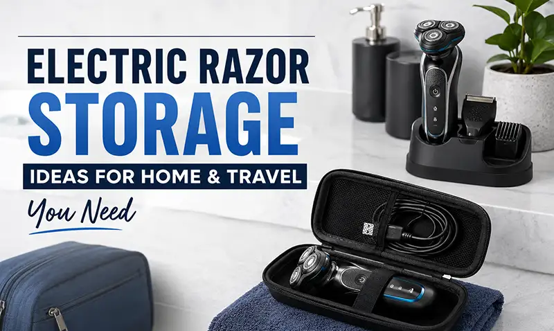 Electric Razor Storage Ideas