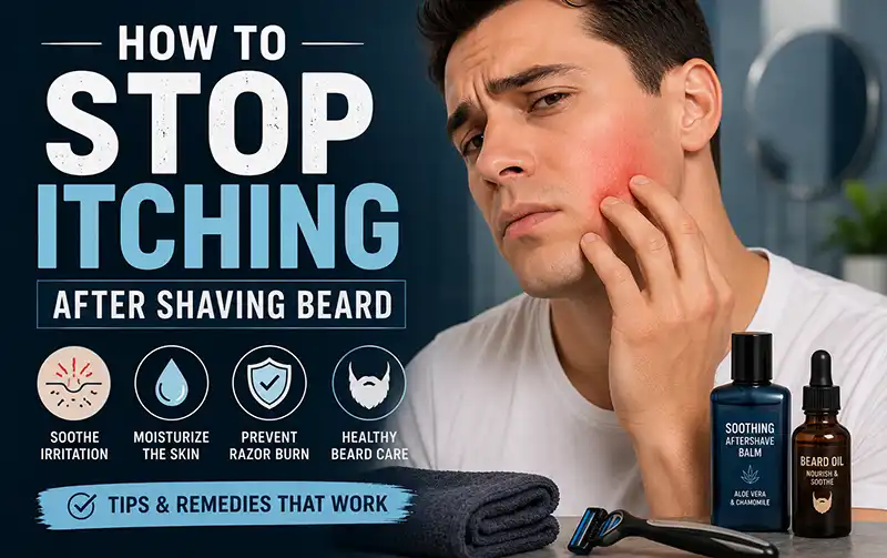 Stop Itching After Shaving Beard