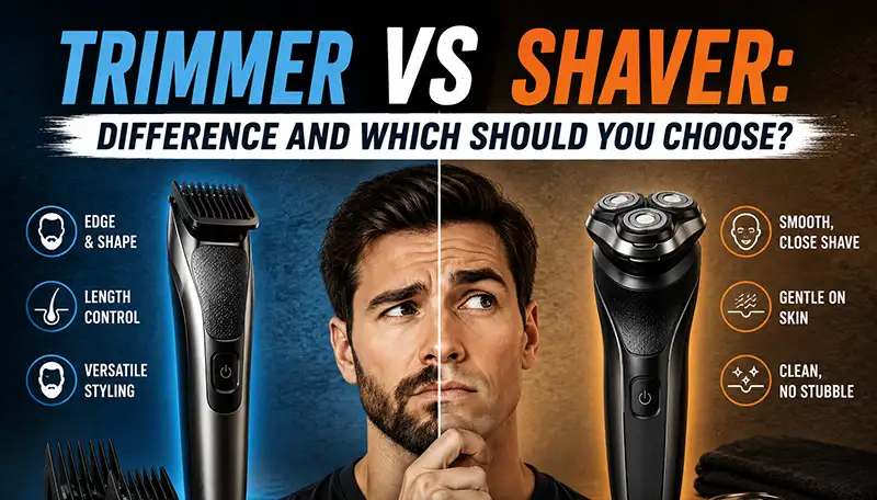 trimmer vs shaver