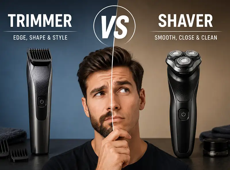 trimmer vs shaver