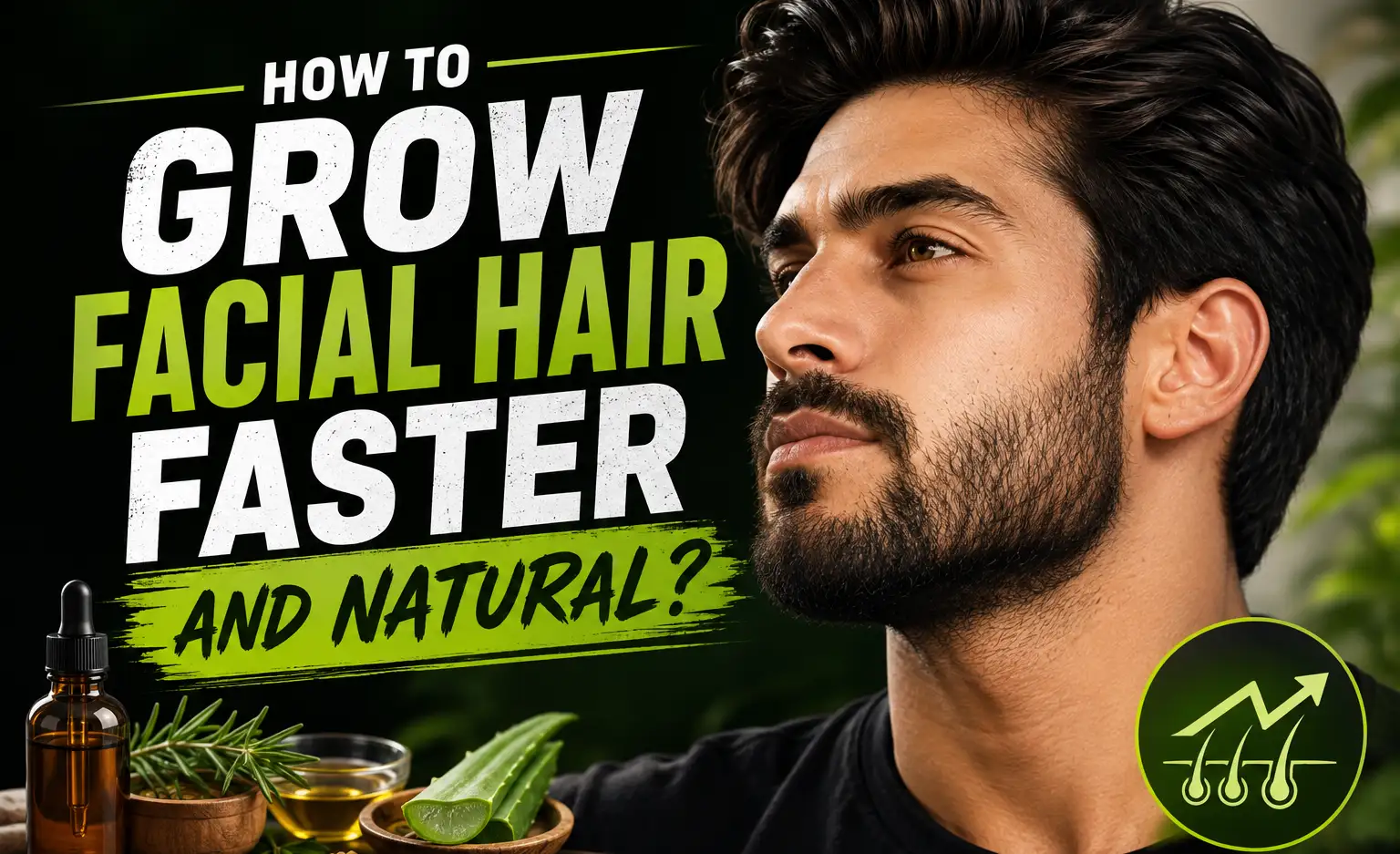 Grow Facial Hair Faster