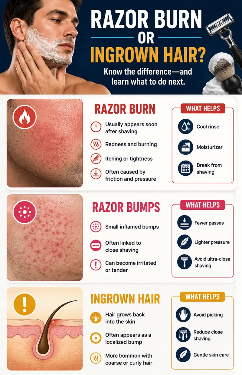 Razor Burn vs Bumps