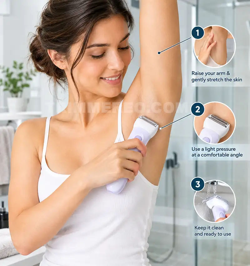 10 Best Electric Shavers for Underarm: Men’s & Women’s Picks How to use an electric shaver correctly on underarm hair