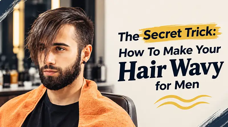The Secret Trick: How To Make Your Hair Wavy for Men The Secret Trick: How To Make Your Hair Wavy for Men