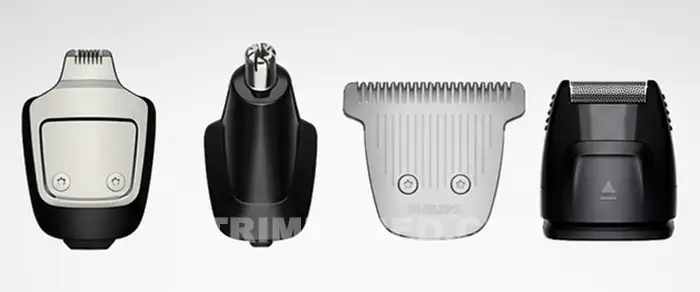 Philips Norelco MG7970/49 Series 7000 Tested & Explained Philips Norelco MG7970 heads